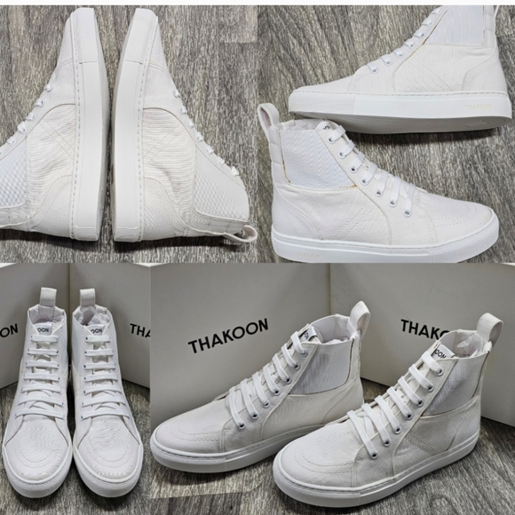 STEAL DEAL‼️Thakoon Women's Classic White Sneakers - Picture 4 of 17